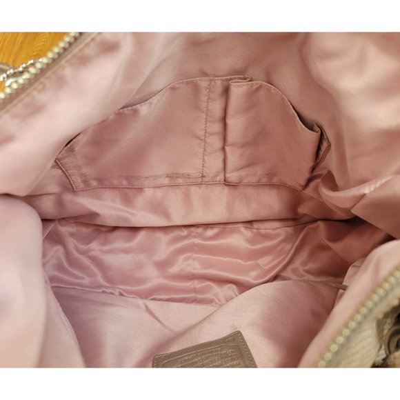 COACH Kristin Pinnacle Embossed Python Laila Round Satchel 19342 - Picture 14 of 16